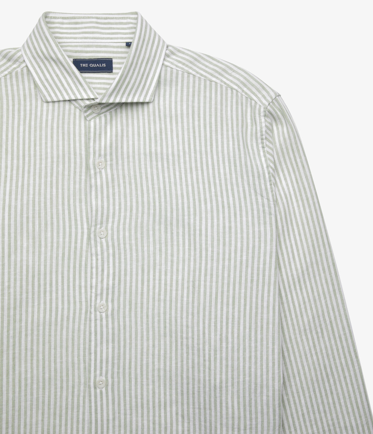 Camisa Hombre Lino Rayon Pitt Verde