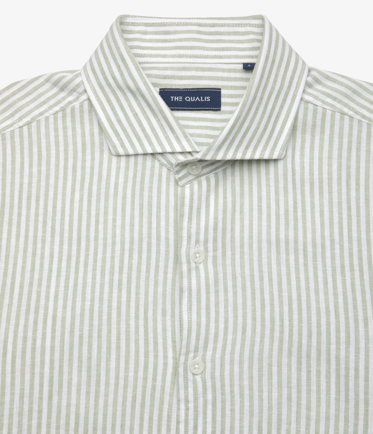 Camisa Hombre Lino Rayon Pitt Verde