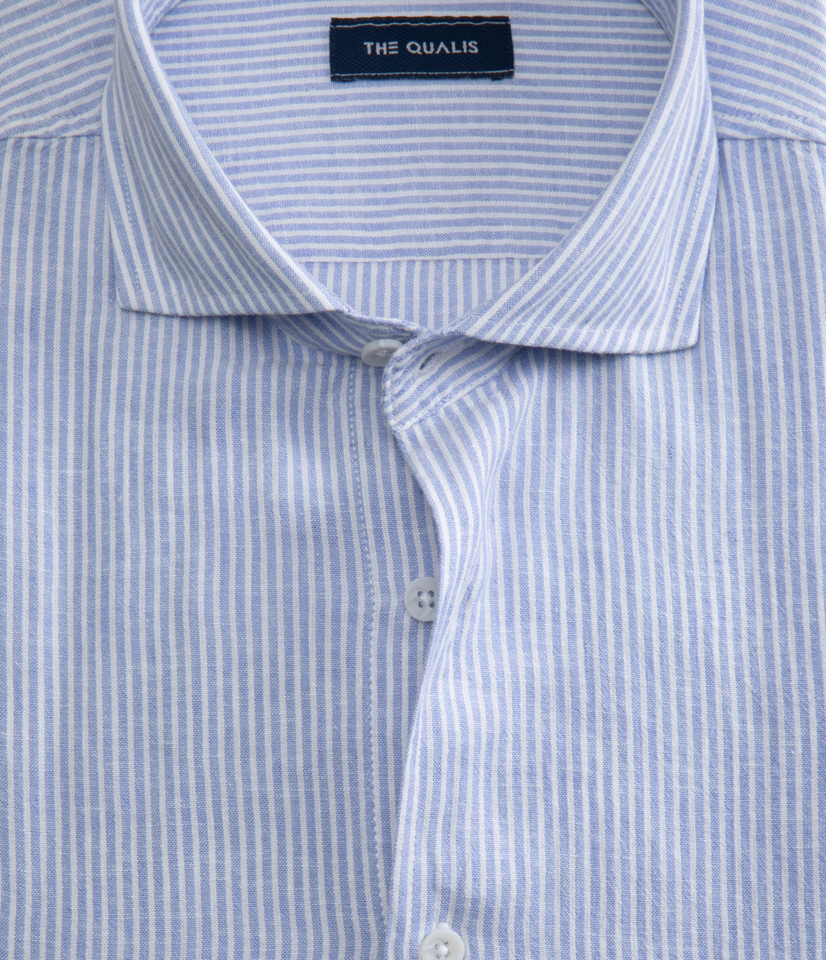 Camisa Hombre Lino Rayon Pitt Azul