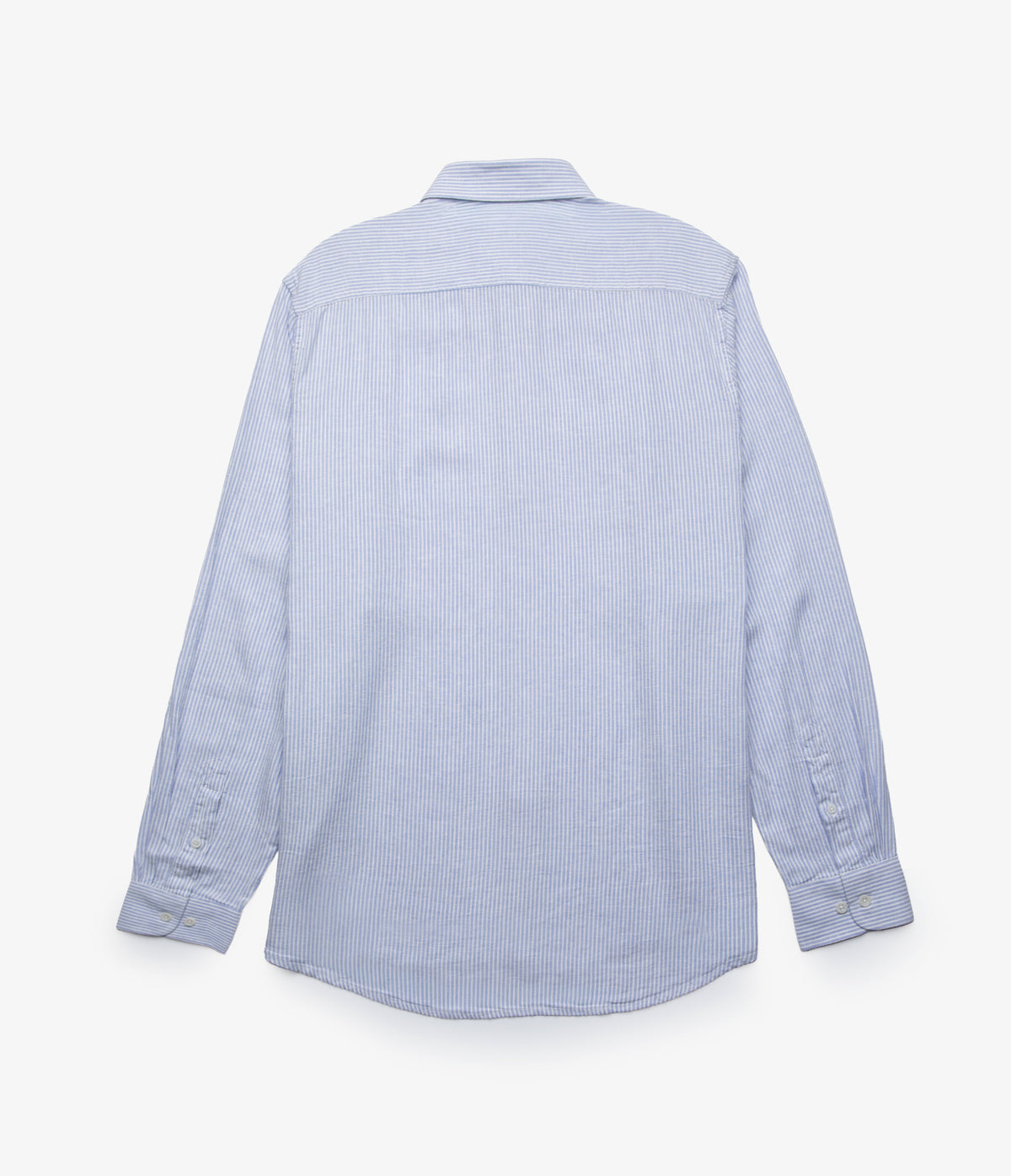 Camisa Hombre Lino Rayon Pitt Azul