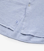 Camisa Hombre Lino Rayon Pitt Azul