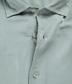 Camisa Hombre Tencel Manga Larga Verde Mark