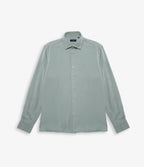 Camisa Hombre Tencel Manga Larga Verde Mark