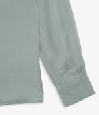 Camisa Hombre Tencel Manga Larga Verde Mark