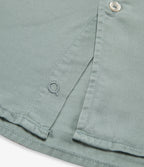 Camisa Hombre Tencel Manga Larga Verde Mark