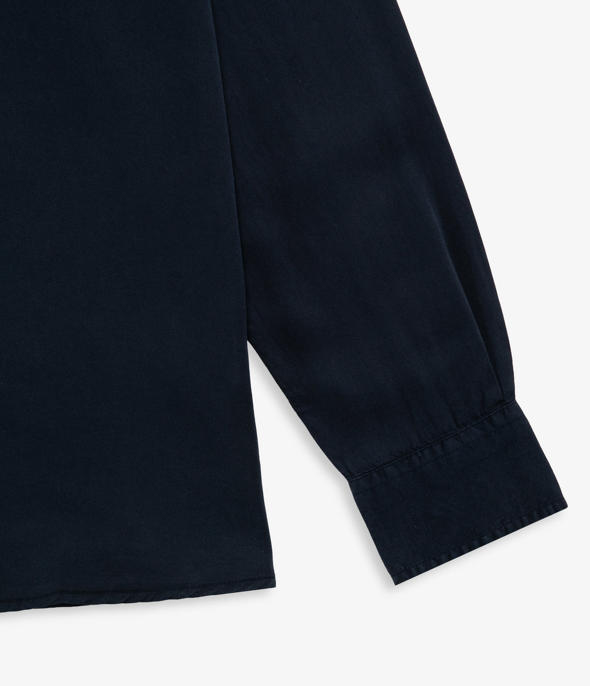 Camisa Hombre Tencel Manga Larga Azul Mark