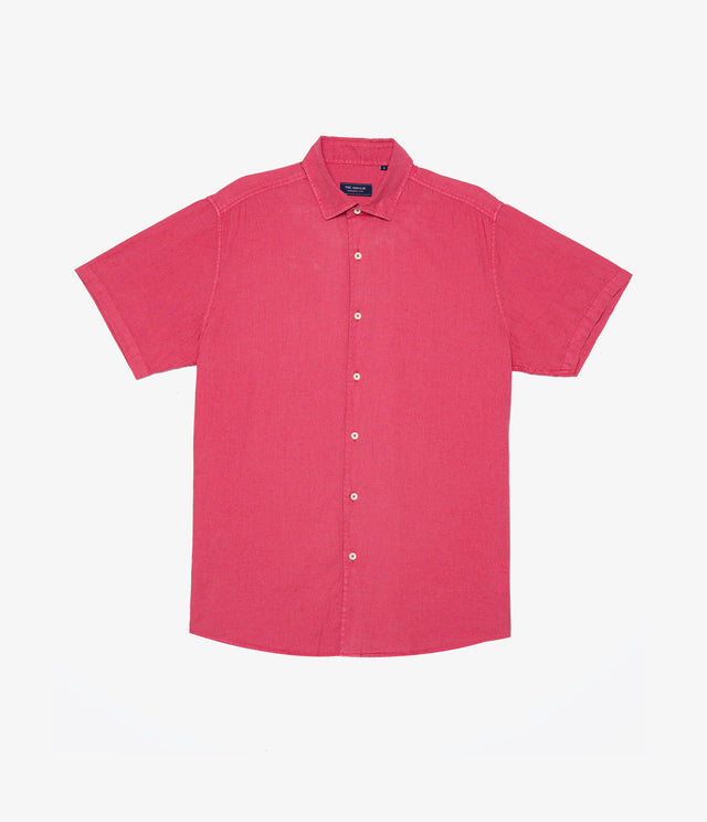 Camisa Hombre Gerry M/Corta Rojo