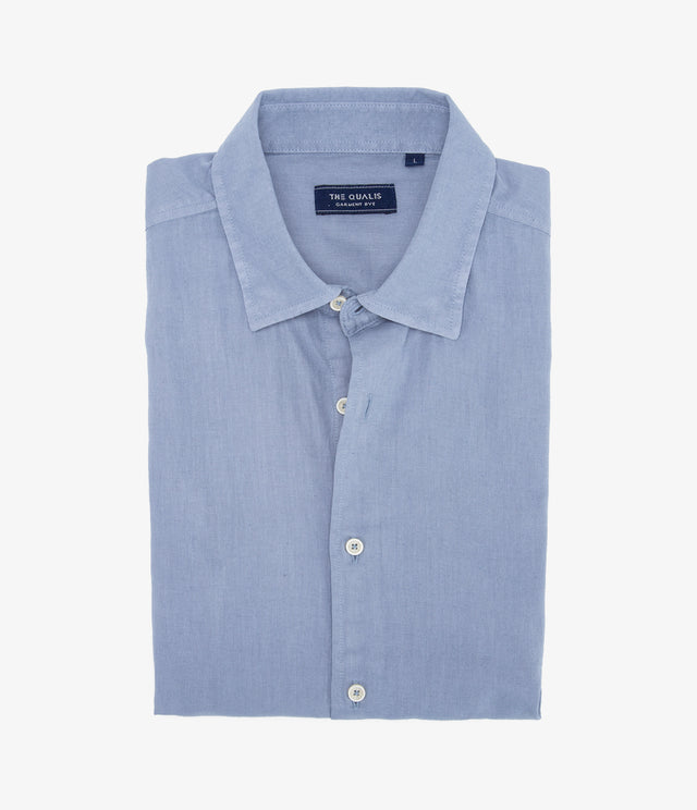 Camisa Hombre Tom M/Corta Celeste