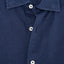 Camisa Hombre Tom  M/Corta Azul Oscuro