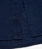 Camisa Hombre Tom  M/Corta Azul Oscuro