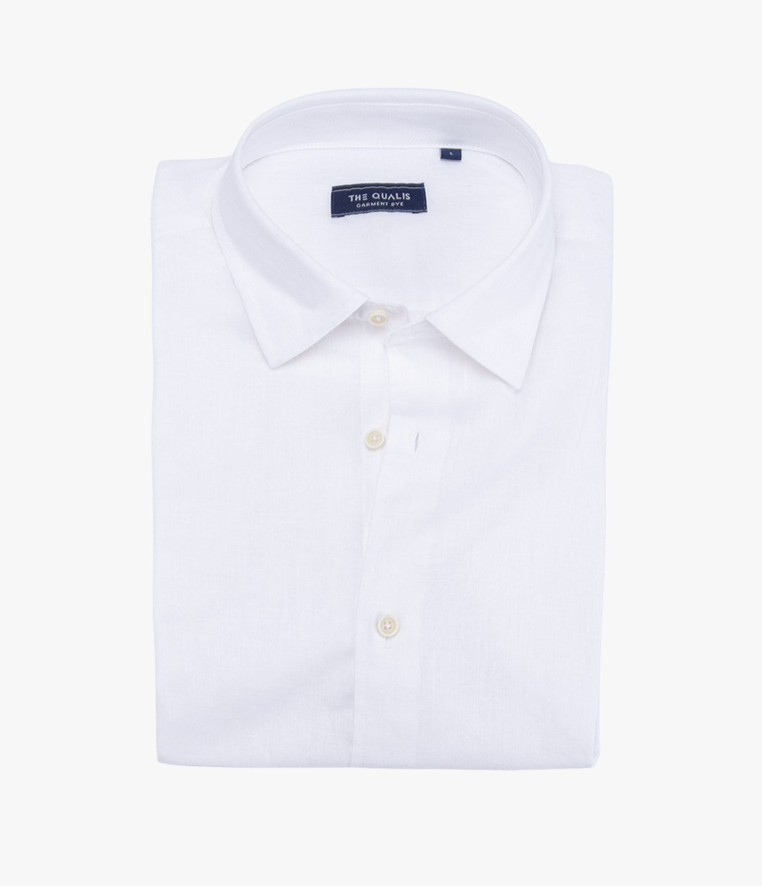 Camisa Hombre Tom M/Corta Blanco