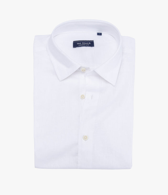 Camisa Hombre Tom M/Corta Blanco