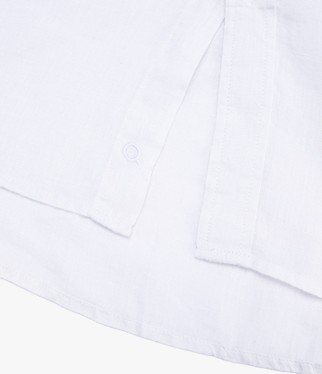 Camisa Hombre Tom M/Corta Blanco