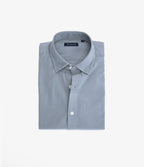 Camisa Hombre Tencell Manga Corta Celeste Leo
