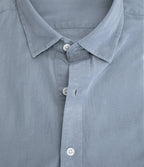 Camisa Hombre Tencell Manga Corta Celeste Leo