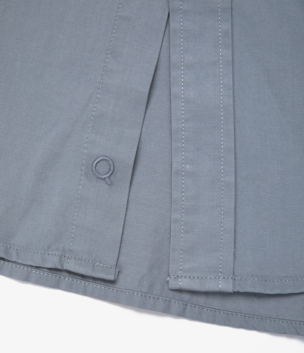 Camisa Hombre Tencell Manga Corta Celeste Leo