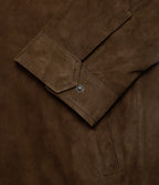 Chaqueta Hombre 100% Cuero Gamuza Jack Camel