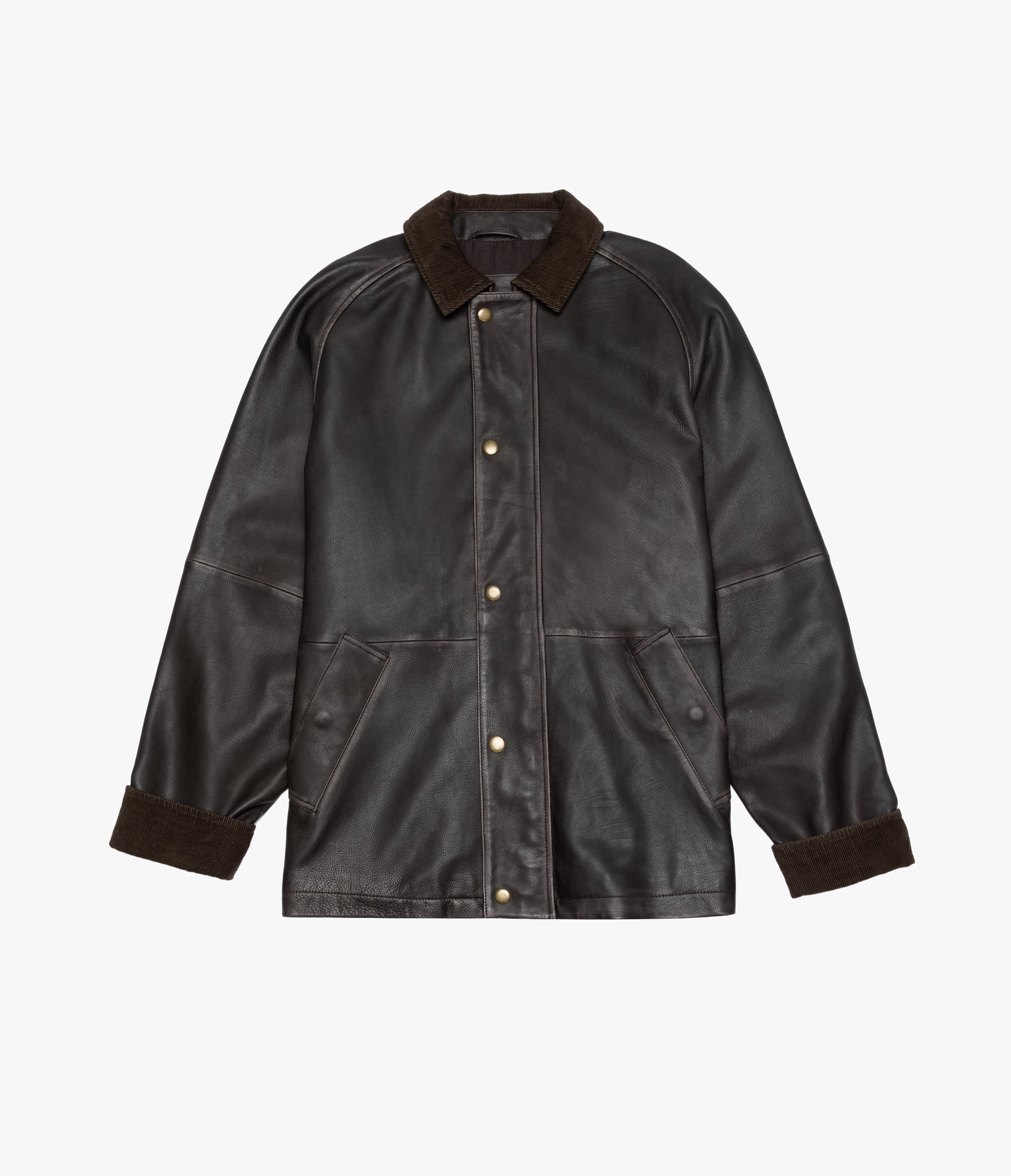 Chaqueta Mujer 100% Cuero Vintage Café