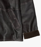 Chaqueta Mujer 100% Cuero Vintage Café