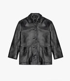 Chaqueta mujer 100% Cuero Juliet Negro