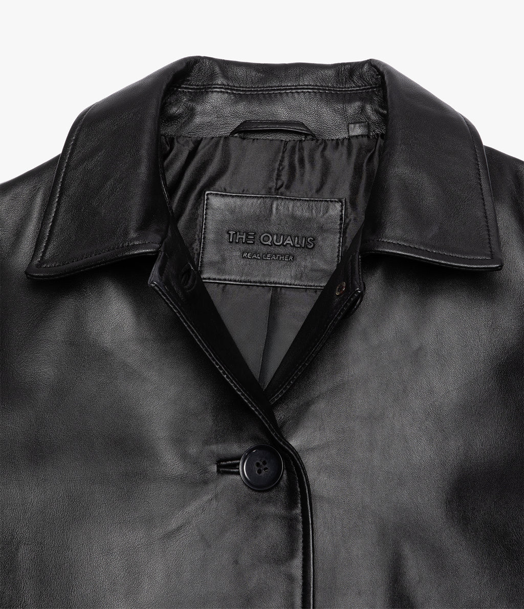 Chaqueta mujer 100% Cuero Juliet Negro