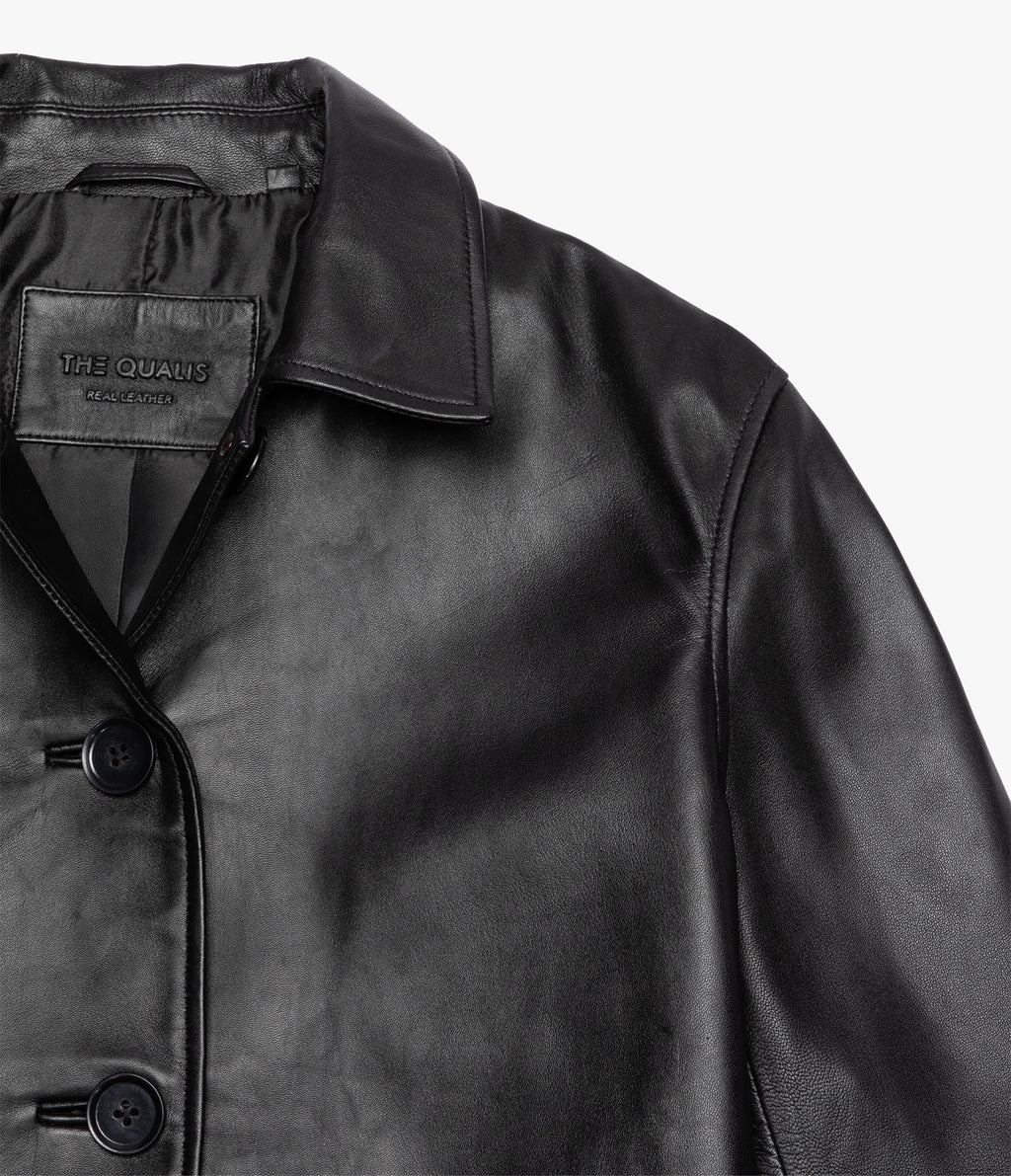 Chaqueta mujer 100% Cuero Juliet Negro