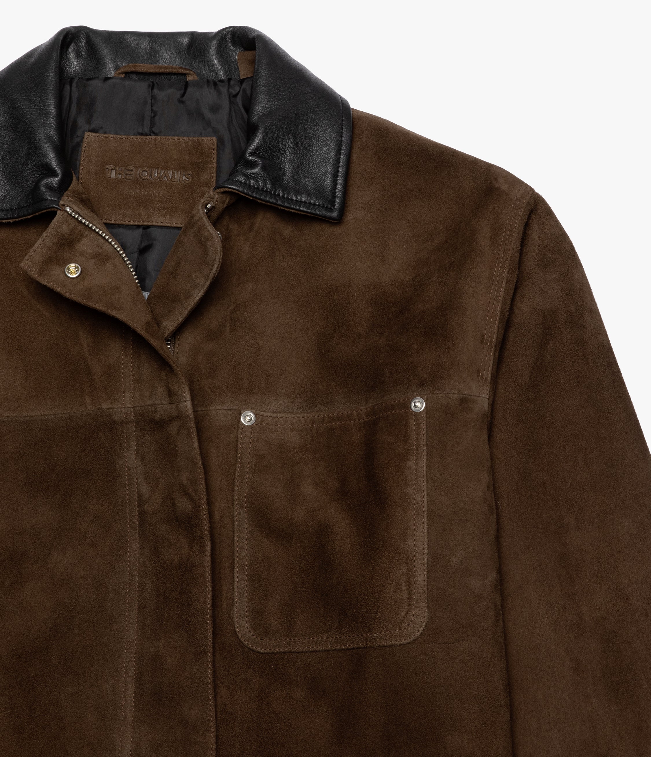 Chaqueta Mujer 100% Cuero Mara Café