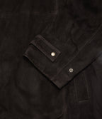 Chaqueta Mujer 100% Cuero Oversize Café