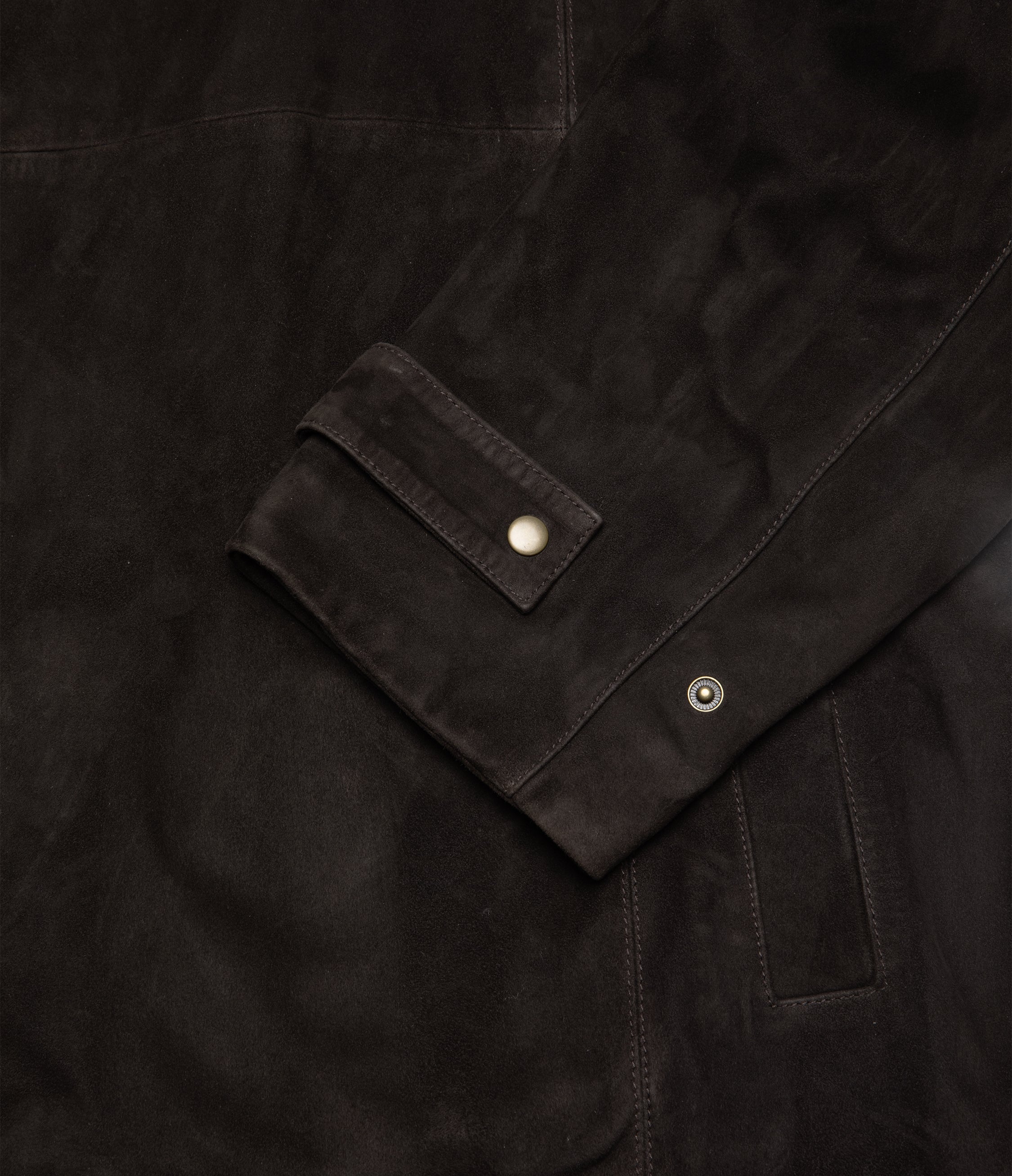 Chaqueta Mujer 100% Cuero Oversize Café