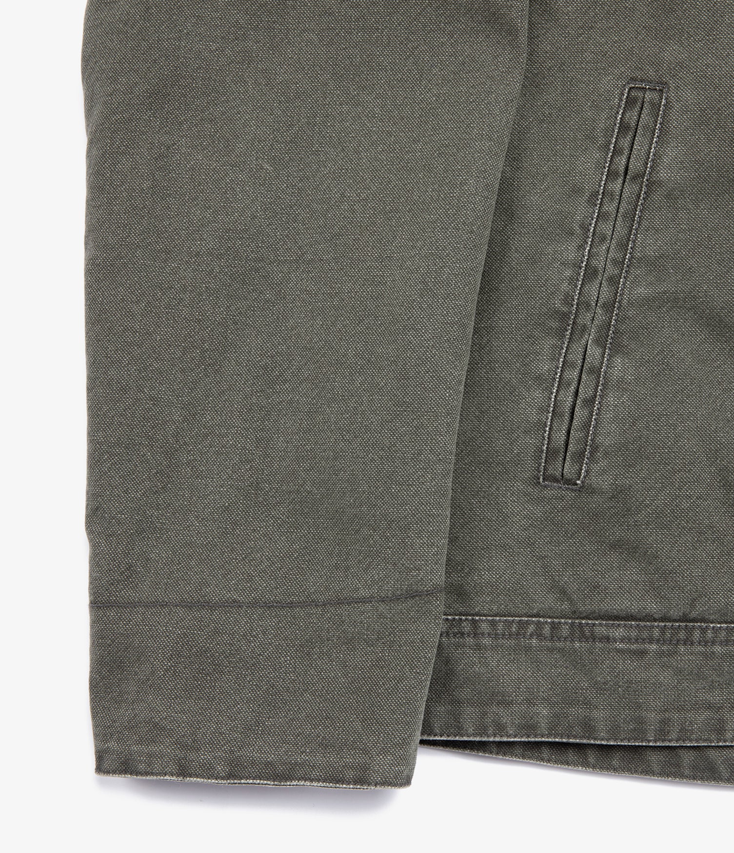 Chaqueta Hombre Canvas Verde