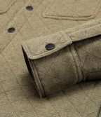 Chaqueta Hombre Quilted Shirt Verde