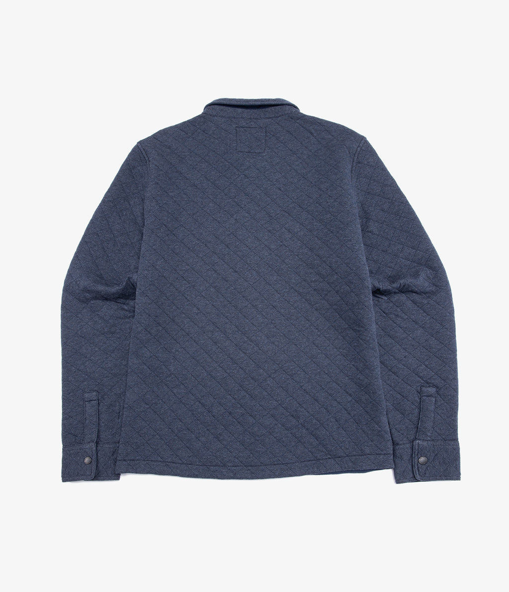 Chaqueta Hombre Quilted Shirt Azul