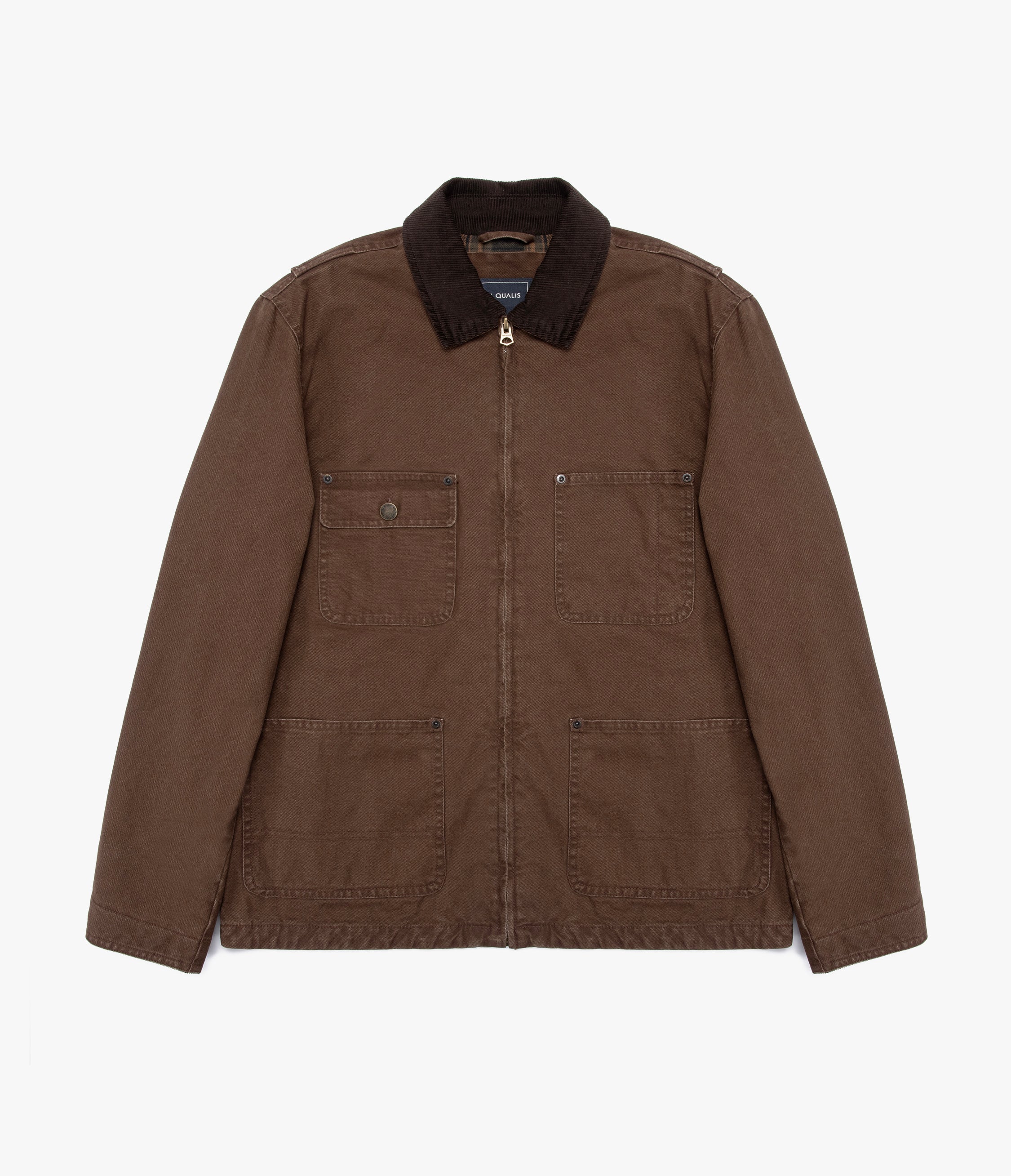 Chaqueta Hombre Canvas Café Scott