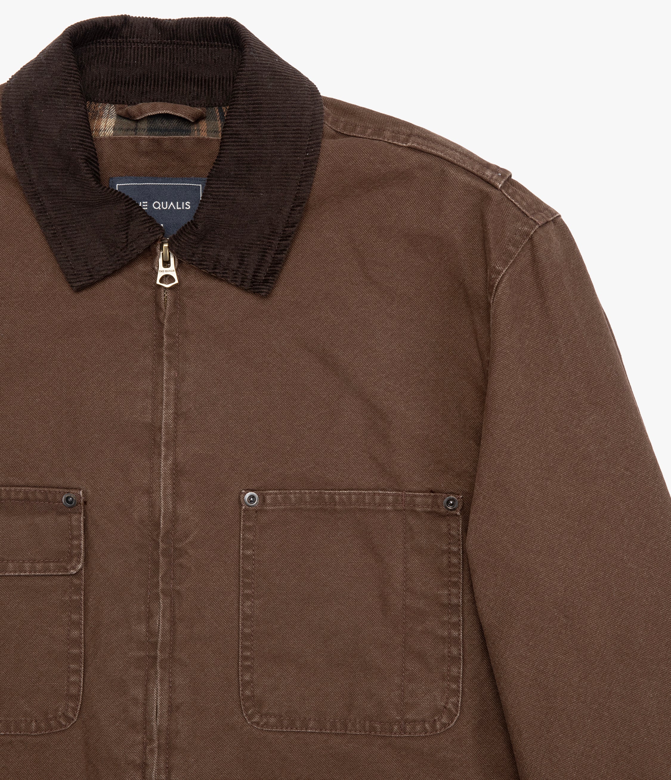 Chaqueta Hombre Canvas Café Scott