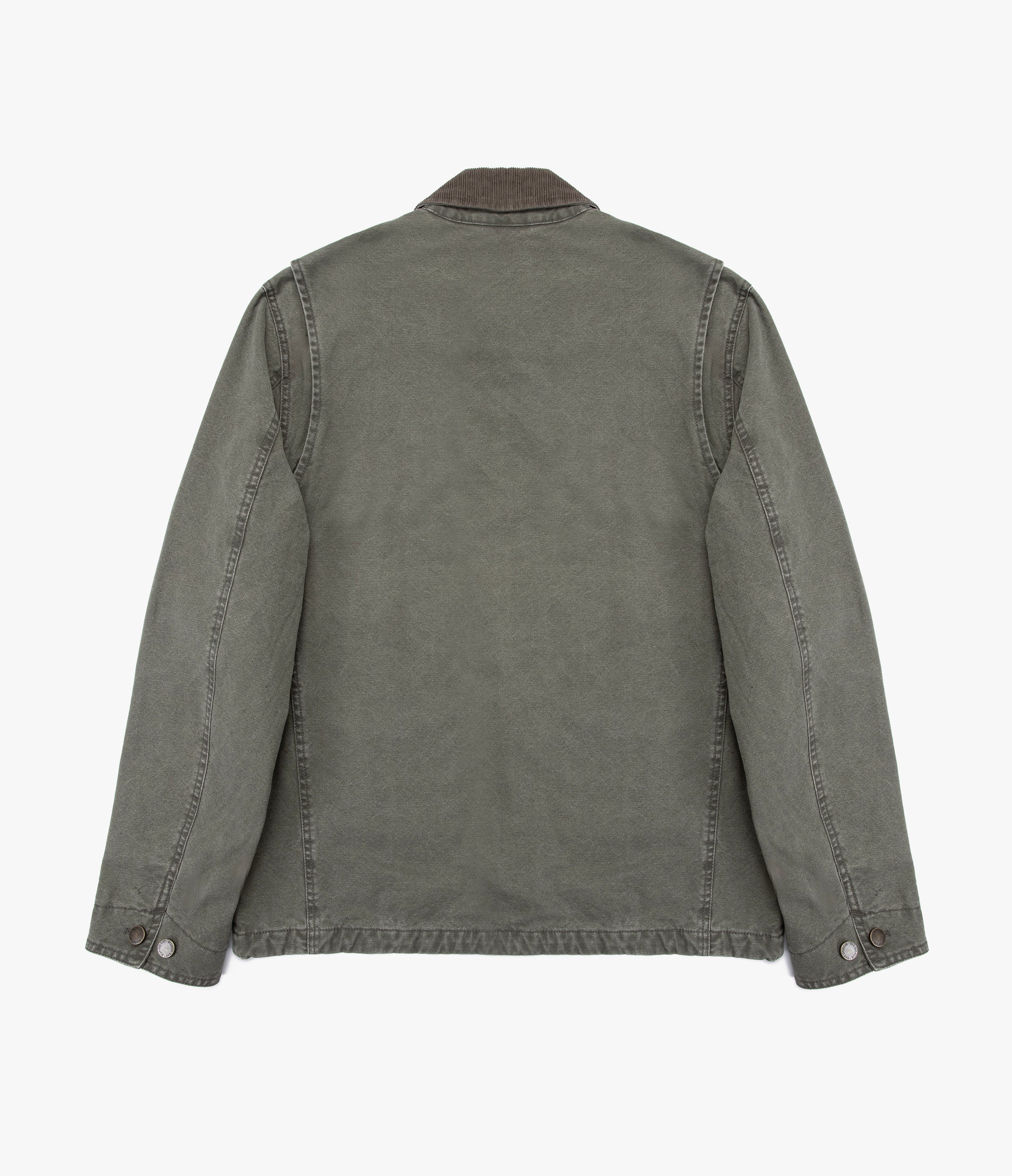 Chaqueta Hombre Canvas Verde Scott
