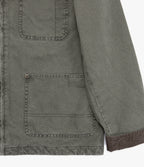 Chaqueta Hombre Canvas Verde Scott
