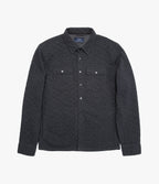 Chaqueta Hombre Quilted Shirt Gris Marengo