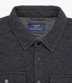 Chaqueta Hombre Quilted Shirt Gris Marengo