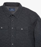 Chaqueta Hombre Quilted Shirt Gris Marengo