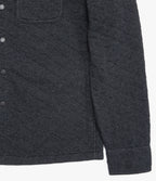 Chaqueta Hombre Quilted Shirt Gris Marengo