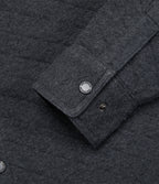 Chaqueta Hombre Quilted Shirt Gris Marengo