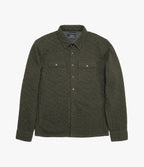 Chaqueta Hombre Quilted Shirt Verde