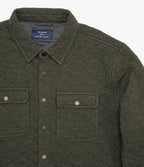 Chaqueta Hombre Quilted Shirt Verde