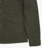 Chaqueta Hombre Quilted Shirt Verde