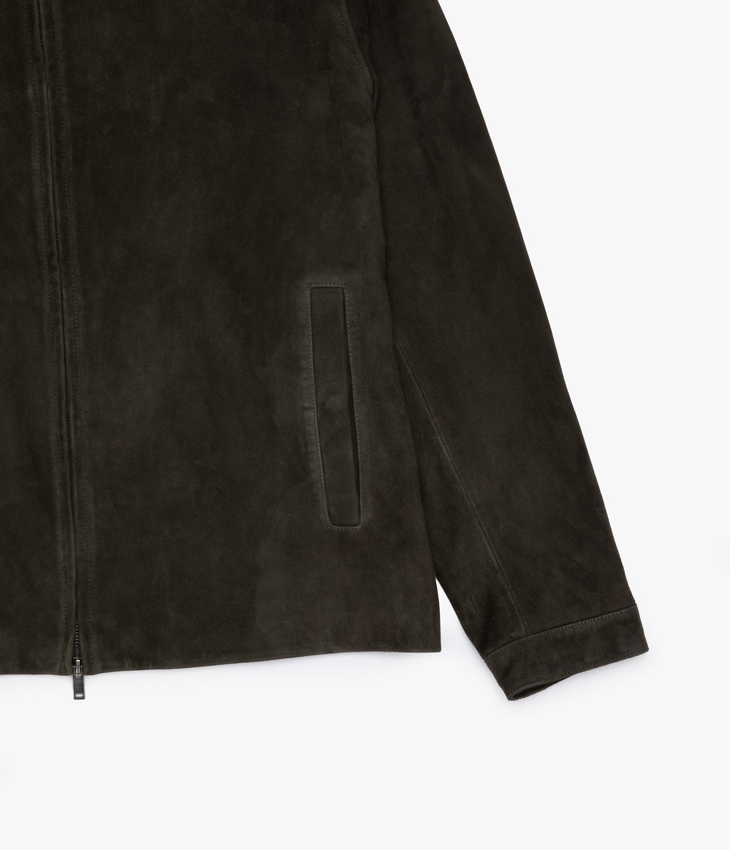 Chaqueta Hombre 100% Cuero Gamuza Owen