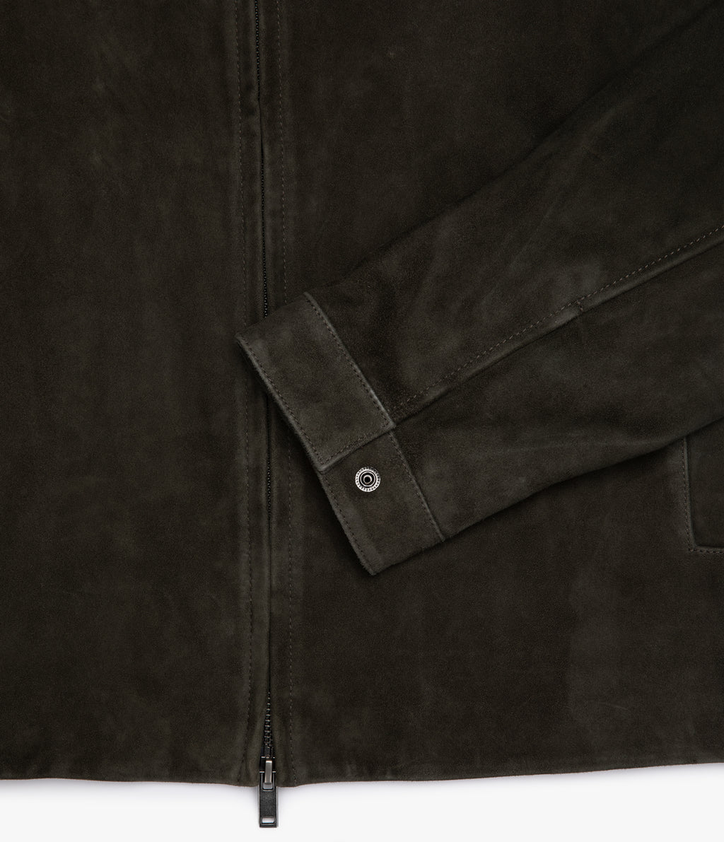Chaqueta Hombre 100% Cuero Gamuza Owen