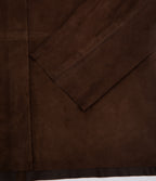 Sobrecamisa Mujer 100% Cuero Gamuza Café