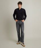 Camisa Hombre Algodón Cotelé Rob Gris Marengo