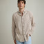 Camisa Hombre Gerry M/Larga Café