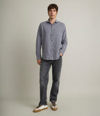 Camisa Hombre Gerry M/Larga Gris